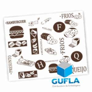 Folha de Papel Branco para Frios