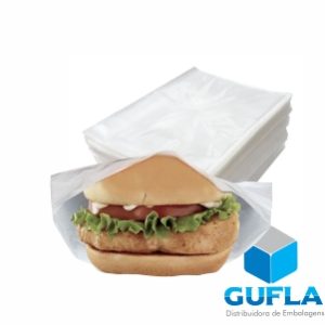 Saco Plástico para Hamburguer